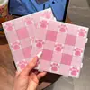 Tablero de cuentas con forma de pata de gato rosa con pines largos para dibujar líneas, Herramienta de cuentas de 2.6 mm que no se deforma, Tablero de cuentas engrosado y resistente a altas temperaturas
