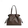 Nuevo Bolso de Mujer de Cuero Genuino de Alta Gama Transfronterizo Bolso de Hombro Portátil para Mujer Cuero Vacuno Nuevo Diseño de Nicho Bolso Tote