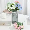 Decoración para el Hogar Flores Artificiales, Capullos Pequeños de Margarita, Decoración Suave de Interior, Arreglos Florales, Pared de Fondo para Bodas, Arreglos Florales al por Mayor