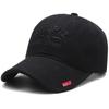 Cross-border novo chapéu masculino coreano moda beisebol boné masculino outono e inverno soft top cap ao ar livre boné protetor solar
