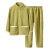 Conjunto de Pijama Polar Dupla Face Infantil para Meninos e Meninas, Pijama Polar Plus Size, Roupas Quentes para Casa Outono e Inverno, Conjuntos de Pijama Espessos