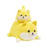 Perro Grande Perro Lindo Peluche Mascota Voz Cerdo Resistente a Mordidas Resistente al Desgaste Sucio Productos Divertidos Muñeca Corgi Fadou