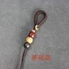 Llavero Cordón Cadena de Acero Cordón de Cuero Accesorios DIY Cuerda de Asa Colgante para Bolso Fabricante Venta al por Mayor