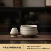 Estilo Japonés Cambio de Horno Cerámica Retro Tazón de Matcha Tazón de Té Tazón de Té Lugar de Té Dinastía Song Herramienta para Lugar de Té