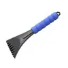 Pala de nieve extensible 5 en 1 de aleación de aluminio, raspador de hielo multiusos para coche, pala de nieve portátil y desmontable, y cepillo de nieve