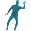 Disfraz de Halloween Hombre Invisible Hombre Negro Cos Ninja Hombre Invisible Body para Adulto Disfraz para Actuación Escénica