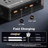 Inversor de Potência para Carro 200W Duplo DC 12V para 110V AC Adaptador de Tomada de Carro Amcelooy