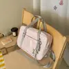 Bolso Nuevo Estilo Niebla de Leche Azul con Tachuelas de Estrella, Fresco y Juvenil, Versátil para el Trabajo y las Compras, Bolso Cruzado