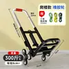 Carro de Mano Plegable Portátil para Transportar Mercancías, Compras, Uso Doméstico, Compras de Supermercado y Equipaje