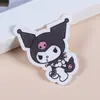 Broche de Acrílico Desenho Animado Ins Insígnia Kuromi Decoração de Mochila Presente Broche