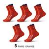 Calcetines de tubo medio para hombre, calcetines deportivos de algodón con letras, desodorantes para correr, ciclismo, fitness, baloncesto, comercio exterior, medias transfronterizas