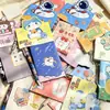 Lindo set de papelería de dibujos animados con tarjeteros, un pequeño regalo para estudiantes durante la temporada de regreso a clases, y un pequeño regalo de recompensa para niños en la clase