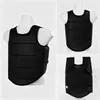 Protector de pecho de PU para Karate, equipo de combate de Taekwondo, armadura protectora unisex para entrenamiento y deportes, personalizable con impresión