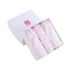 Ropa Interior de Algodón para Niñas, Calzones Triángulo que No Pellizcan el Trasero, Caja de Tres, Aprobado por los Padres, Pantalones de Pan para Niñas, Clase a