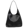 Bolsa de Palha Tecida Feminina 2026 Outono Novo Estilo Tendência Grande Capacidade Bolsa de Ombro Único Bolsa de Mão para o Trabalho Bolsa Feminina Bolsa Bolinho