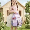 Mochila Nueva para Jardín de Niños para Niños y Niñas, Ligera y Linda Bolsa Infantil de Dibujos Animados, Mochila Versátil para Clases Intermedias y Mayores