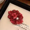 Pasador de Flor de Peonía Lateral, Accesorio para el Cabello de Fiesta, Adorno para el Cabello con Atmósfera Fresca y Elegante, Flor para el Cabello, Pinza para el Cabello para Sesión de Fotos, Accesorio para el Cabello para Mujer