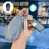 Adecuado para carcasa de llave de coche GAC Hecar Z03, Hecar 007 funda protectora completa personalizada hebilla de alta gama bolso de mujer