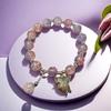 Pulsera de Ojo de Gato Mariposa Blanca/Azul/Morada/Verde/Rosa para Mujer Moda Elegante Más Fácil de Combinar Pulsera de Temperamento Transmisión en Vivo Nuevo Estilo Caliente