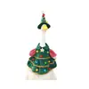 Traje de Falda con Tema de Árbol de Navidad de Ganso de Porche de 23 pulgadas Traje de Jardinero de Ganso Grande para Festival Navideño en el Patio