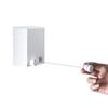 Tendedero invisible para interiores, colgador de ropa sin perforaciones, tendedero retráctil, artefacto para secar ropa, balcón, baño, cable de acero retráctil