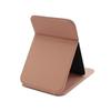 Espejo pequeño transfronterizo, espejo portátil de cuero sintético, mini espejo de maquillaje de escritorio para mujer, espejo de tocador plegable para llevar.