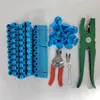 Produto Quente Transfronteiriço da Amazon Conjunto de Brincos para Ovinos Brincadeira de Orelha Pinça Marcadora de Orelha Animal Veterinário Pinça para Brinco de Orelha