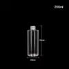 En Stock 60-500ml Botellas de Plástico Botellas Transparentes de PET Botellas Dispensadoras Cosméticas