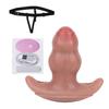 Dildo de Pene Masculino Simulado Palo de Masaje Vibratorio de 10 Frecuencias Masturbación Privada Palo de Orgasmo Cola de Personaje para Actuación Tapón Anal