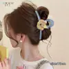 Nuevo Pinza de Tiburón Grande con Forma de Corazón para Peinados Semirecogidos 2026, Pinza para el Cabello con Lazo Lindo para Cabello Fino, Pinza de Garra de Tamaño Mediano