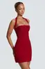 Amazon 2026 Vestido Bodycon Sexy Ajustado al Cuerpo de Cuello Halter Estilo Nuevo Europeo y Americano Sin Espalda Sin Mangas Corto