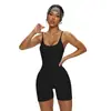 Mono de Yoga de Estilo Nuevo Europeo y Americano para Mujer con Tirantes, Traje de Fitness de una Pieza, Mono Deportivo de Yoga