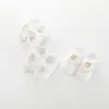 Meias de Chão Estilo Coreano para Bebês Meninas Renda Laço Meias Barco Meias Barco com Buraco Primavera e Outono Crianças Antiderrapantes