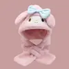 Gorra Lei Feng para Niñas Invierno Cálida Gorro Infantil Protección para Orejas Frío y Resistente al Viento Terciopelo Niñas Acolchada Espesa Estilo Invierno