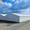 Carpa Industrial de Almacenamiento Temporal, Carpa Grande de Almacenamiento para Exteriores, Carpa de Almacenamiento de Aleación de Aluminio