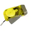 Lanterna Plástica Recarregável 2LED Acionada Manualmente Portátil para Exterior Autodefesa Lanterna de Emergência Recarregável Atacado Dropshipping