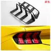 Adecuado para Ford Mustang 24 Mustang Modificado Cuchillo de Aire Frontal Tira Lateral de Puerta Espejo Retrovisor Marco de Luz Trasera m