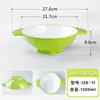 Tazón doble de melamina para hot pot picante, tazón popular en línea para sopa, fideos, fideos de arroz, uso comercial para fideos de caracol y hot pot picante