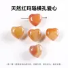 Jingde Jewelry Piedra Natural Corazón Forma Cuentas Cuarzo Rosa Ojo de Tigre Piedra Multicolor Corazón Forma DIY Joyería Accesorios Venta al por mayor en Stock