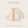 Jaqueta de Algodão Dudu's Boys, Casaco Espesso de Inverno Infantil, Roupas Fofas de Algodão para Meninas, Roupa de Inverno para Bebê, Jaqueta Acolchoada de Algodão, Roupas Infantis da Moda