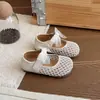 Zapatos de Moda Nuevos para Niñas Primavera 2026, Cómodos y Ligeros, Zapatos de Princesa Huecos con Lazo, Sandalias de Moda