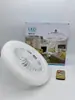 Luz de Ventilador de Teto Cristal 360 graus E27 Doméstica de Três Cores com Controle Remoto e Velocidade Ajustável para Quarto.