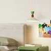 Restaurante moderno estilo minimalista creme, luminária minimalista estilo italiano Zhongshan, iluminação de balcão de bar de quarto, lustre inteligente elegante protetor de olhos