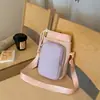 Bolsa Transversal Estilo Esportivo Transfronteiriça Nova, Bolsa de Ombro para Garrafa de Água, Mini Bolsa para Celular, Bolsa Leve Portátil para Esportes ao Ar Livre