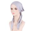 Europa y Estados Unidos nuevo sombrero de color sólido de dos ángulos gorra de cola larga AliExpress Amazon gorra curva lijada multicolor