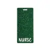 Insignia de Identificación de Doctor/Enfermera de Acrílico con Purpurina Etiqueta de Nombre de Identificación Pegatina Insignia de Trabajo de Hospital Tarjeta de Identificación de Trabajo