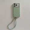 Funda de Teléfono Portátil de Doble Capa con Rayas Cebra y Puntos para iPhone 17promax Teléfono Apple 16 Rígida 15