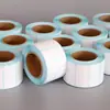Papel Térmico Impermeable y a Prueba de Aceite Triple Prueba 40X20X800 Impresión Autoadhesiva Express Papel de Impresión Producto Etiqueta Blanca Vacía