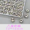 Lote Inteiro de Ornamentos Diamantados Especiais Huazi Imitação Brilhante Redondos de Cristal de Seda de Alta Qualidade K9 Substituição Diamantes para Nail Art com Fundo Pontiagudo de Vidro