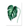 Planta Verde Pintura Decorativa Nordic Simples Canvas Quarto Sala de Estar Pintura Suspensa Núcleo Shenzhen Fonte Fábrica Atacado